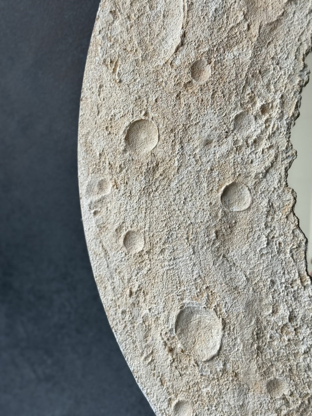 mirror 3D Moon Wall Light