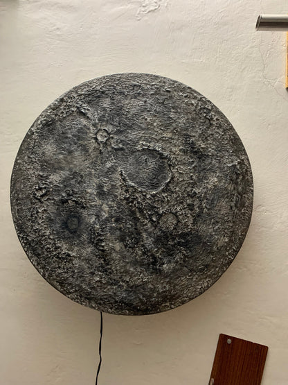 Back light Moon Night Wall Light Handmade